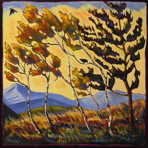 Raven Ridge, Morning Thermals
31 x 31 oil on canvas  $1950 (sold)
